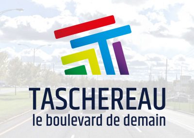 branding du boulevard de demain, le boulevard Taschereau